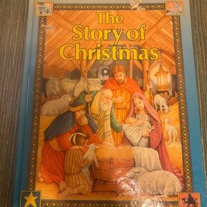 The Story of Christmas 1989 vintage Book